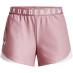 Женские шорты Under Armour Play Up 2 Shorts Ladies Pink Elixir