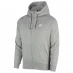 Чоловіча толстовка Nike Sportswear Club Fleece Men's Full-Zip Hoodie Grey