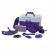 Roma 10 Piece Grooming Kit Purple