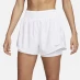 Женские шорты Nike Pro Flex Women's 2-in-1 Shorts White/Silver