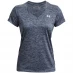 Жіноча футболка Under Armour Tech Twist T Shirt Ladies Grey
