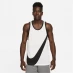 Мужская футболка с коротким рукавом Nike Dri-FIT Basketball Crossover Jersey Mens White/Black