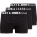 Мужская рубашка Jack and Jones 3 Pack Trunks Plus Size Black