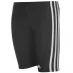 Детские шорты adidas Boys Fitness 3-Stripes Swim Jammer Black/White