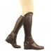Saxon Equileather Childs Half Chaps Brown