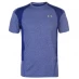 Мужская футболка с коротким рукавом New Balance Graphic Impact Run Short Sleeve T-Shirt Mens Navy (420)