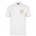 Мужская футболка поло VERSACE JEANS COUTURE Foil Logo Polo Shirt White G03