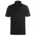 Мужская футболка поло Footjoy Pique Solid Polo Shirt Juniors Black