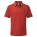 Мужская футболка поло Footjoy Pique Solid Polo Shirt Juniors Red