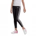 Детские штаны adidas Girls Essentials 3-Stripes Leggings Black/White