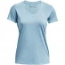 Жіноча футболка Under Armour Tech Twist T Shirt Ladies Blue