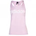 Женский топ adidas Womens Essentials Linear Loose Tank Top Light Pink