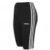 Женские шорты adidas Essential 3S Shorts Womens Black/White