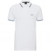 Мужская футболка поло Boss Paul Pique Polo Shirt Natural 104