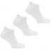 Calvin Klein Liner Socks 3 Pack White