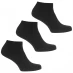 Calvin Klein Liner Socks 3 Pack Black