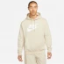 Мужская толстовка Nike Sportswear Club Fleece Men's Graphic Pullover Hoodie Beige/White