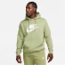 Мужская толстовка Nike Sportswear Club Fleece Men's Graphic Pullover Hoodie Green/White
