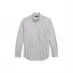 Мужской свитер Polo Ralph Lauren Slim-fit Stretch Poplin Shirt Grey/White