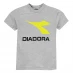 Детская футболка Diadora Auckland Kids T Shirt Grey