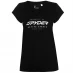 Женская футболка Spyder Allure Graphic T Shirt Ladies Black/White