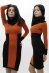 Женское платье Sewel PW131012000 Black/Terracotta