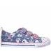 Детские кеды Skechers Lite Canvas Shoes Infant Girls Blue/Multi