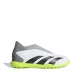 adidas Predator .3 Astro Turf Football Boots Juniors Wht/Blk/Lemon