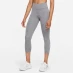 Женские колготки Nike One Cropped Tights Womens Iron Grey
