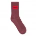 Женские носки Hugo RS Ribbed Socks Dark Brown 204