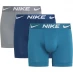 Мужские трусы Nike 3 Pack Dri-FIT Boxer Shorts Mens Multi