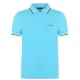 Мужская футболка поло Pierre Cardin Trimmed Polo Shirt Turquoise