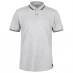 Мужская футболка поло Firetrap Lazer Polo Shirt Mens Grey Marl