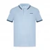 Мужская футболка поло Firetrap Lazer Polo Shirt Mens Chalky Blue