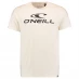 Мужская футболка с коротким рукавом ONeill Large Logo T Shirt Mens Powder White
