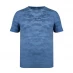 Мужская футболка с коротким рукавом Firetrap Sub T Shirt Mens Blue Camo
