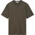 Мужская футболка с длинным рукавом Calvin Klein Jeans Badge T-Shirt Olive LBL