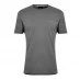 Мужская футболка с коротким рукавом Boss Tape T-shirt Dk Grey 027