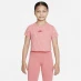 Детское платье Nike Sportswear Big Kids' (Girls') T-Shirt Pink/Pink