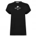 Женская футболка Replay Logo T Shirt Black 098