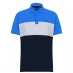 Мужская футболка поло Pierre Cardin Cut And Sew Polo Shirt Mens Blue/White