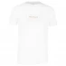 Мужская футболка с коротким рукавом US Polo Assn Large Short Sleeve T Shirt White