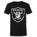 Мужская футболка с коротким рукавом NFL Logo T Shirt Mens Raiders