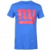 Мужская футболка с коротким рукавом NFL Logo T Shirt Mens NY Giants