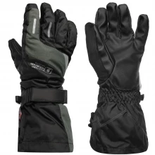 Biba Biba Faux Fur Trim Leather Glove