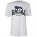 Мужская футболка с коротким рукавом Lonsdale Large Logo T Shirt Mens White