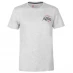 Мужская футболка с коротким рукавом Jack and Jones Core Heritage T Shirt Light Grey Marl