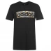 Мужская футболка с коротким рукавом adidas Linear Camo Men's T-shirt Blk/Khaki/Grey
