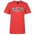 Мужская футболка с коротким рукавом adidas Linear Camo Men's T-shirt Red/Wht/Blk
