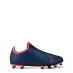 Puma Finesse Laceless FG Child Football Boots Navy/Orchid